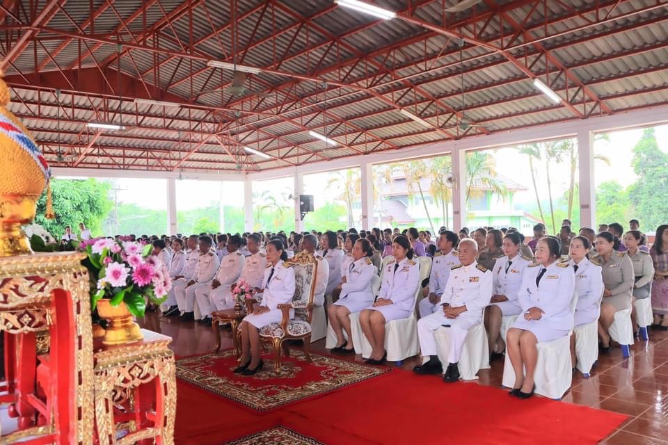 พิธีเฉลิมพระเกียรติ เนื่องในโอกาสวันเฉลิม พระชนมพรรษา 3 มิถุนายน 2567 สมเด็จพระนางเจ้าสุทิดา พัชรสุธาพิมลลักษณ พระบรมราชินี