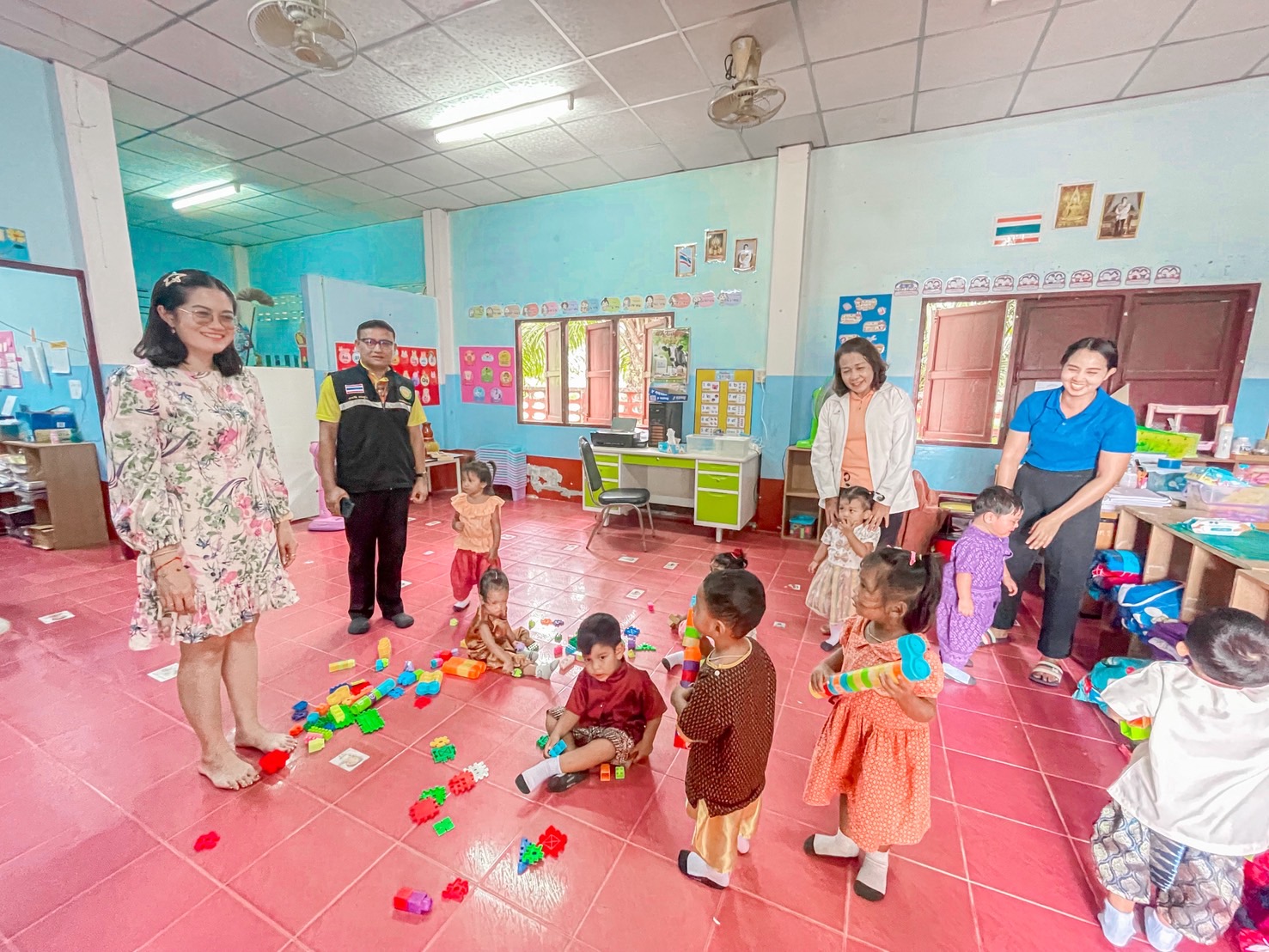 ลงพื้นที่ตรวจเยี่ยมศูนย์พัฒนาเด็กเล็กบ้านขัน